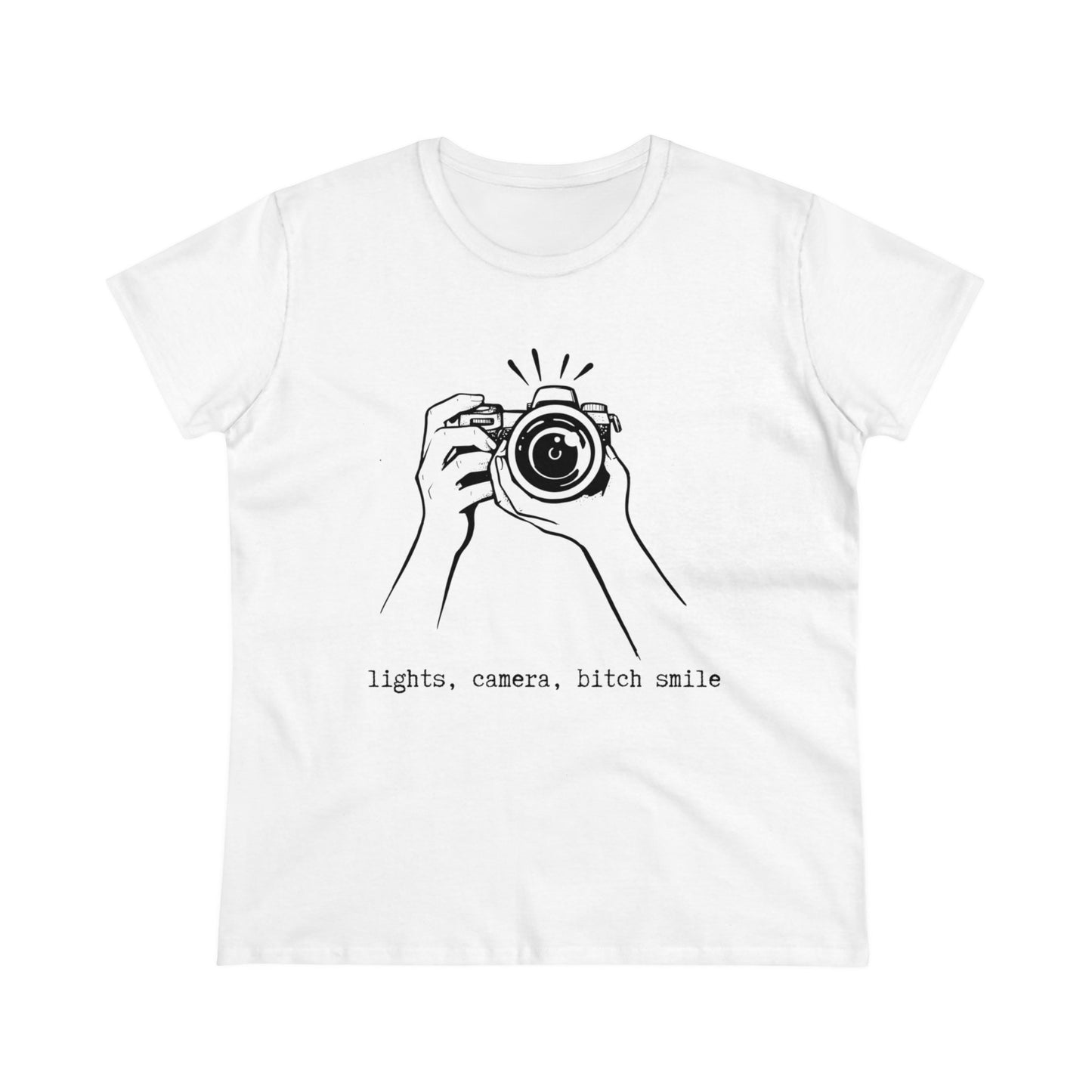TTPD Lights, Camera, B*tch Women's Midweight Cotton Tee