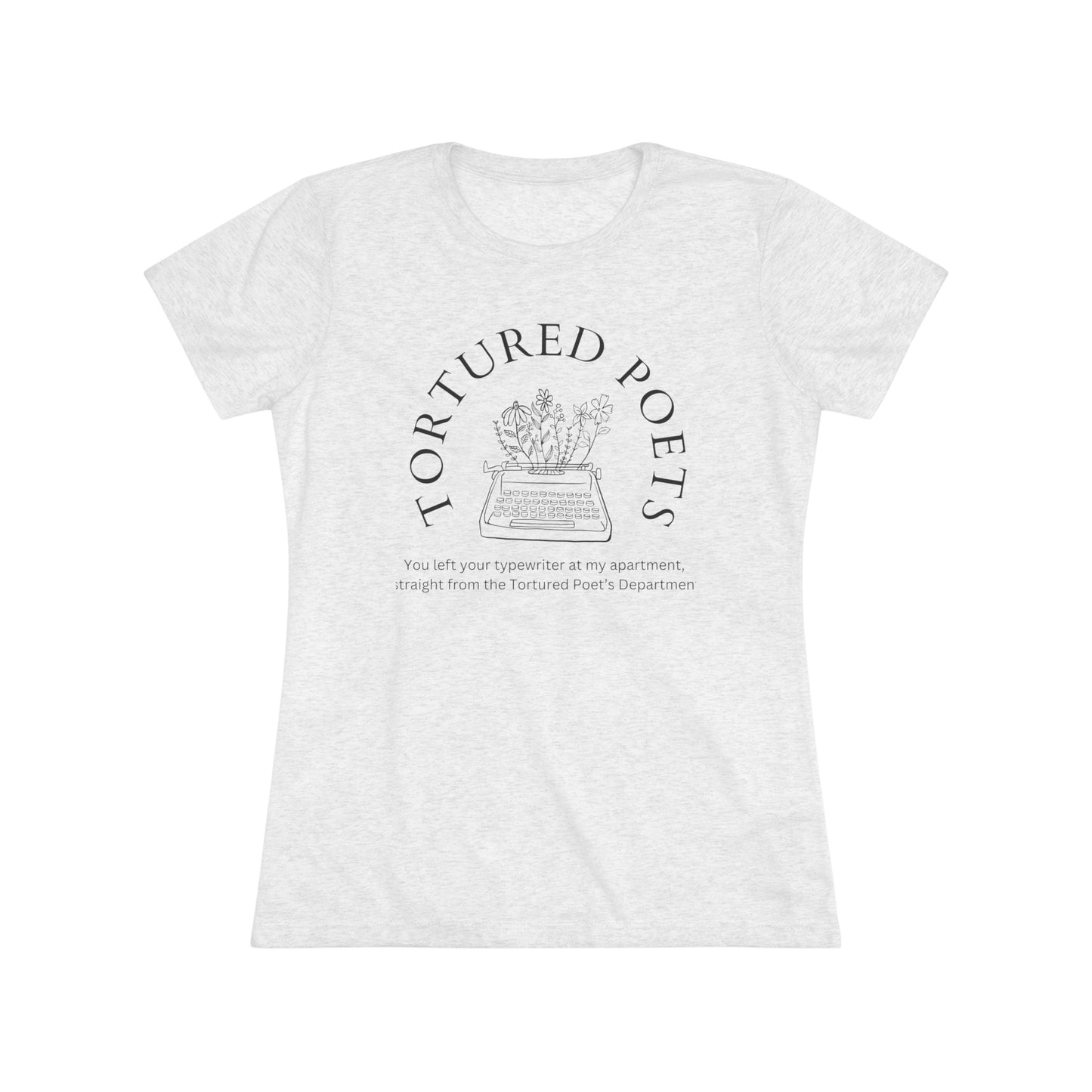 TTPD Typewriter Women's Triblend Tee