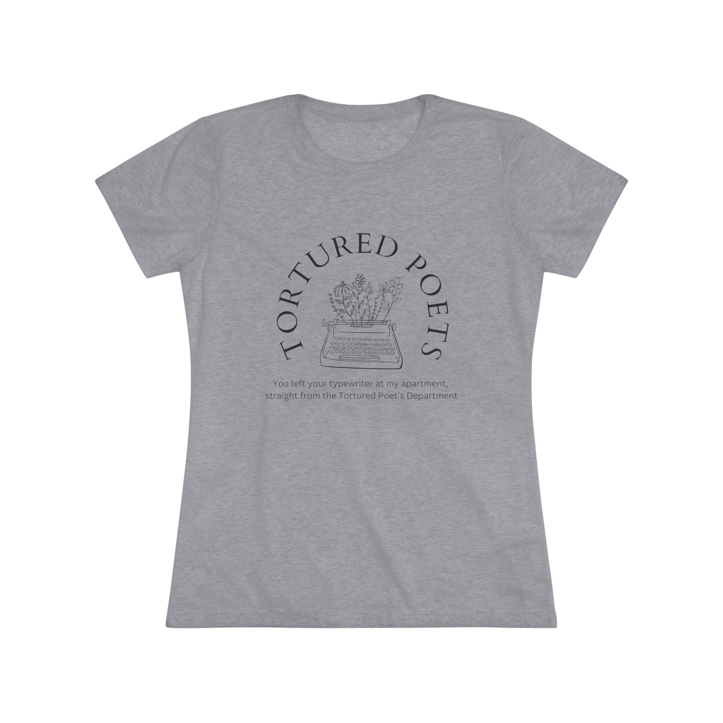 TTPD Typewriter Women's Triblend Tee