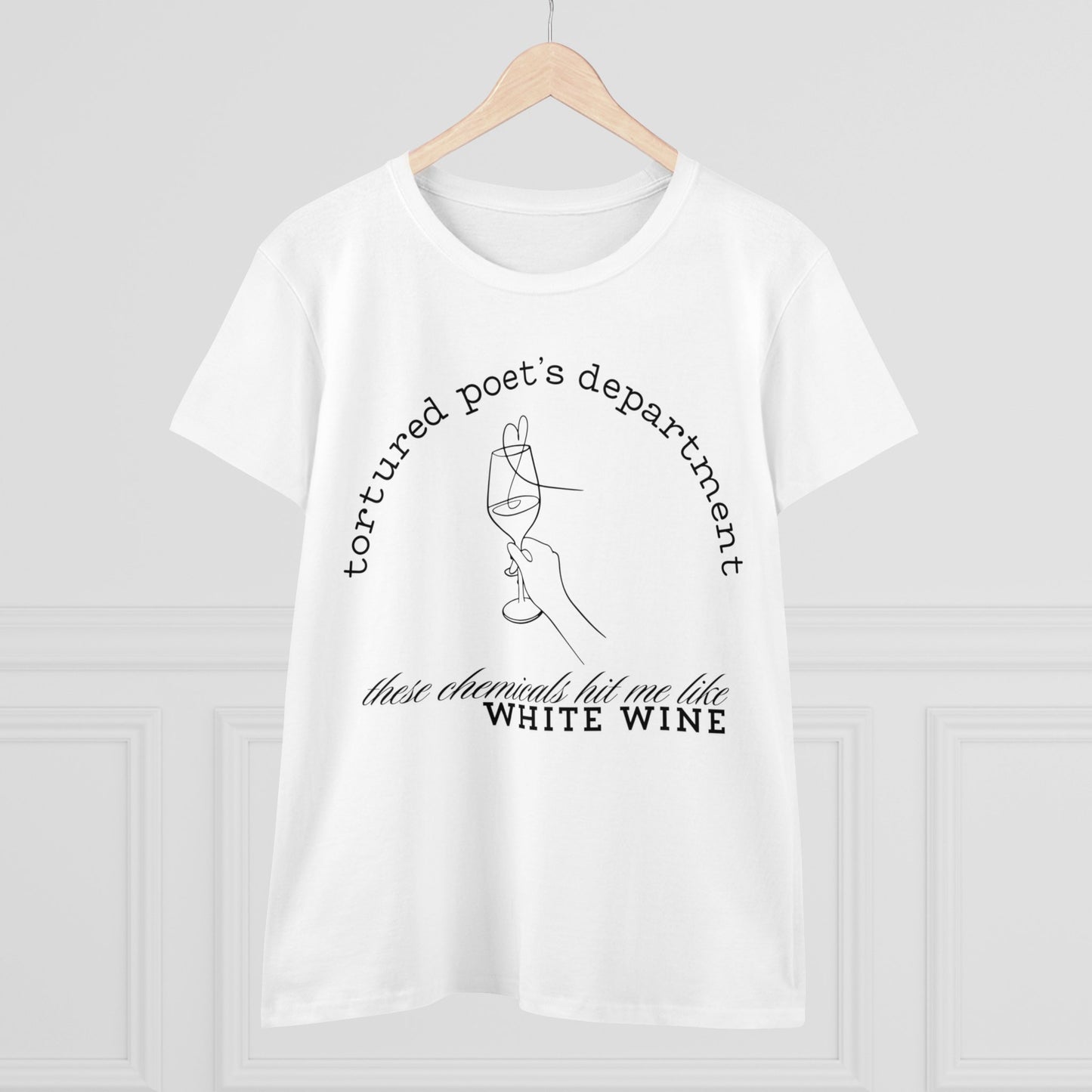 TTPD White Wine Women's Midweight Cotton Tee