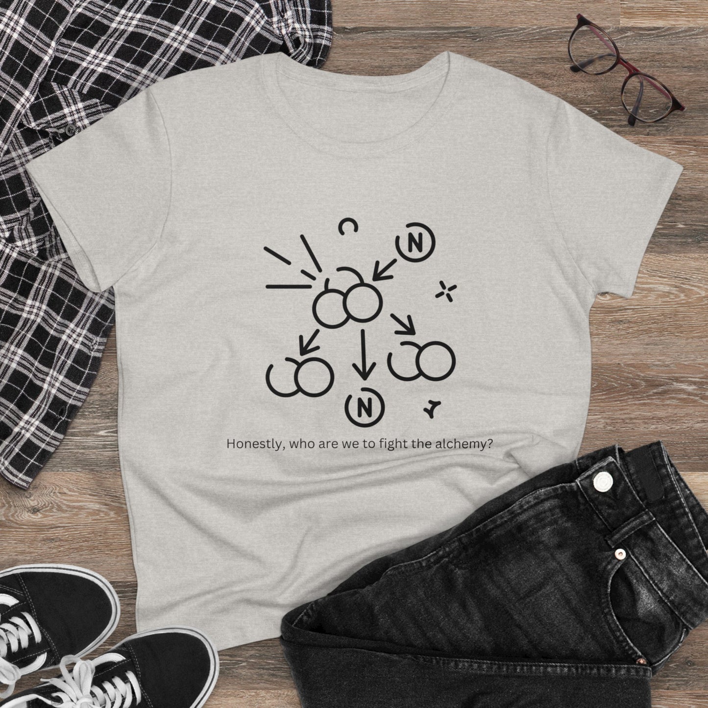TTPD Alchemy Molecules Women's Midweight Cotton Tee