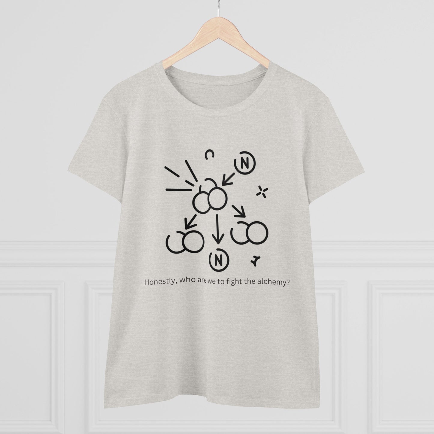 TTPD Alchemy Molecules Women's Midweight Cotton Tee