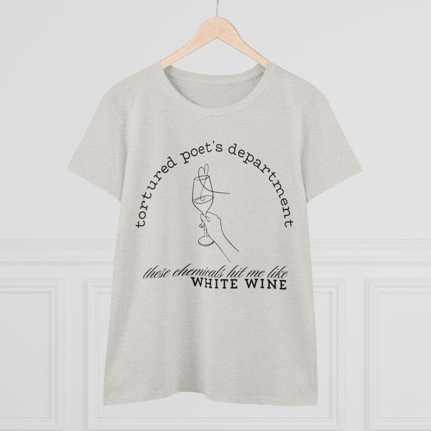 TTPD White Wine Women's Midweight Cotton Tee