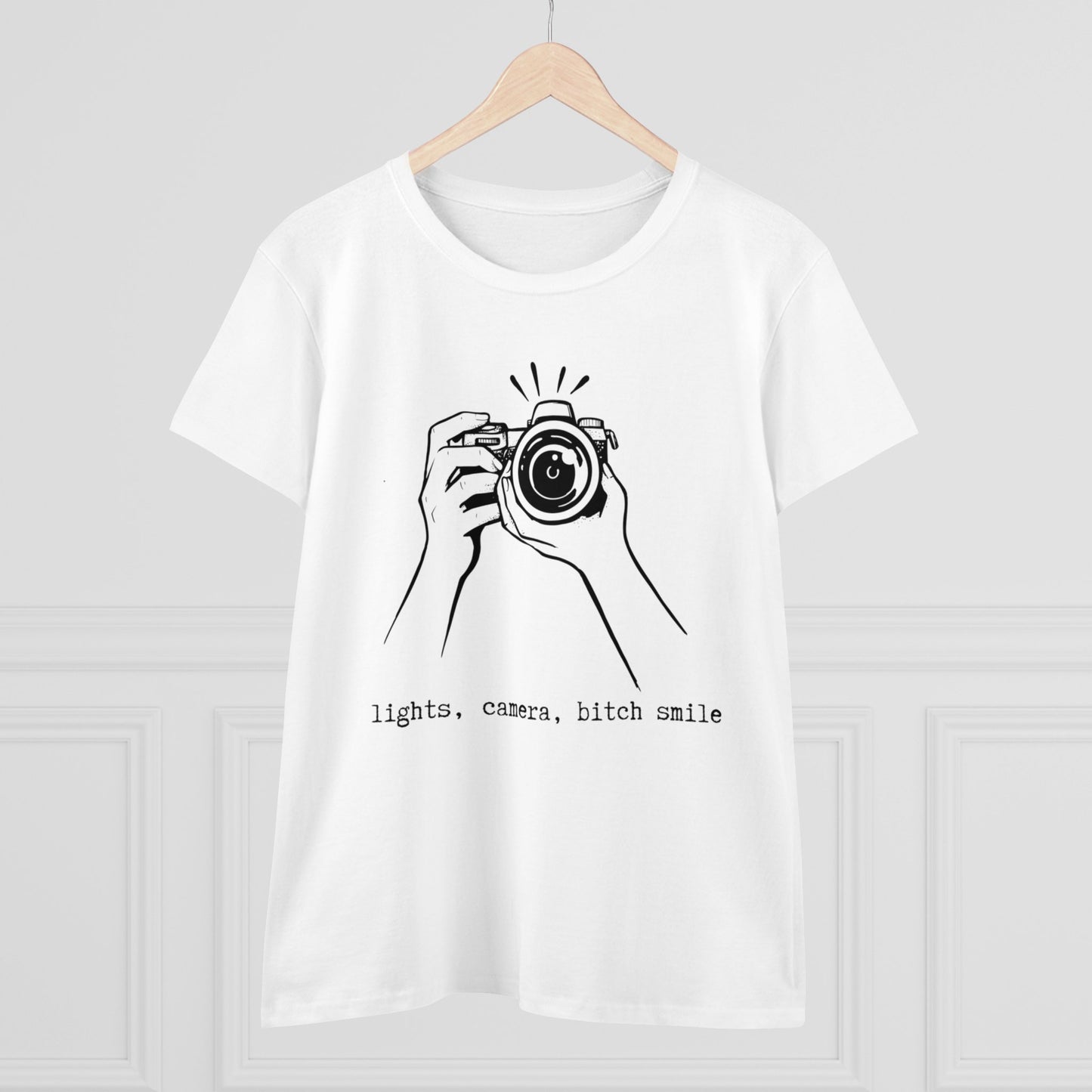 TTPD Lights, Camera, B*tch Women's Midweight Cotton Tee