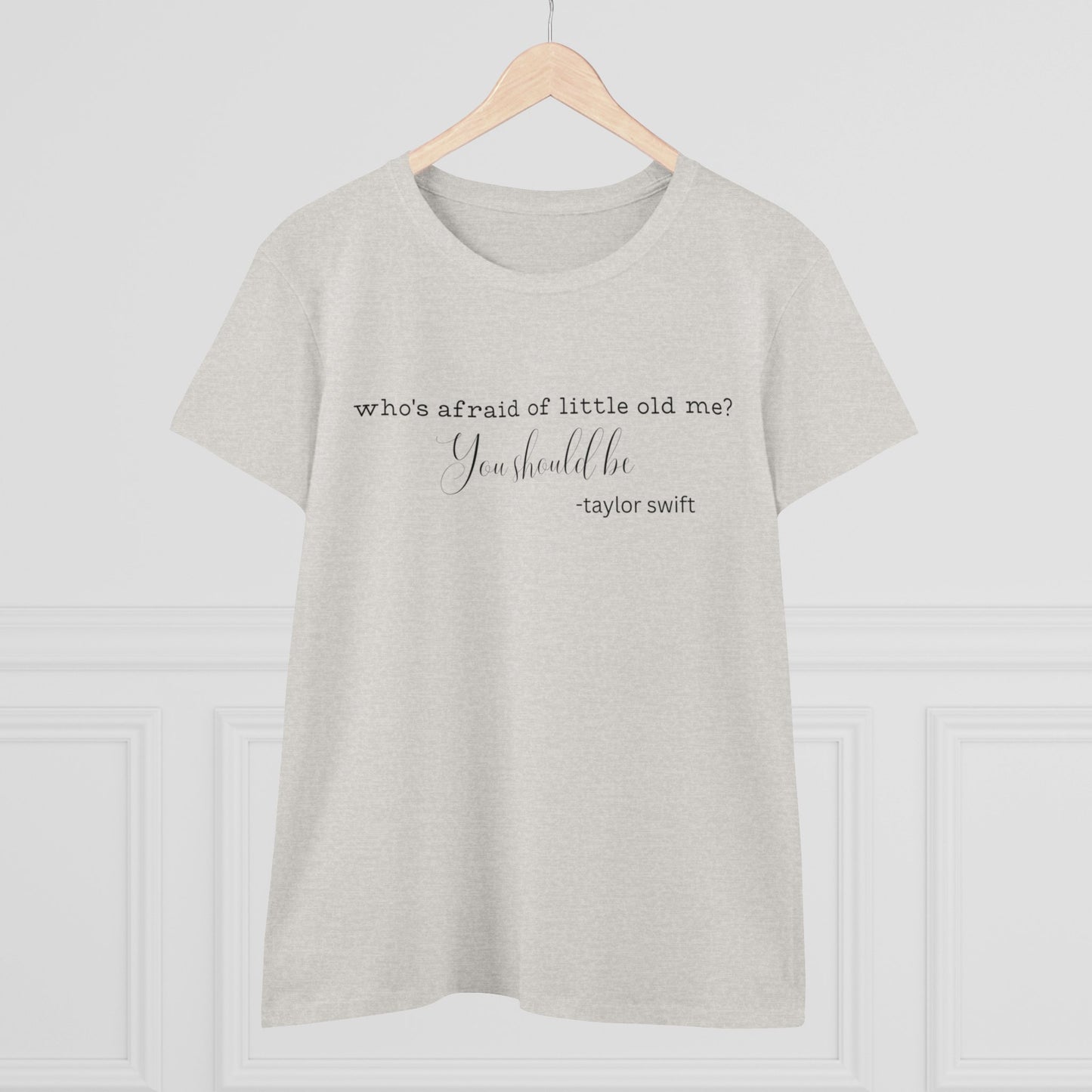 TTPD Who's Afraid... Women's Midweight Cotton Tee