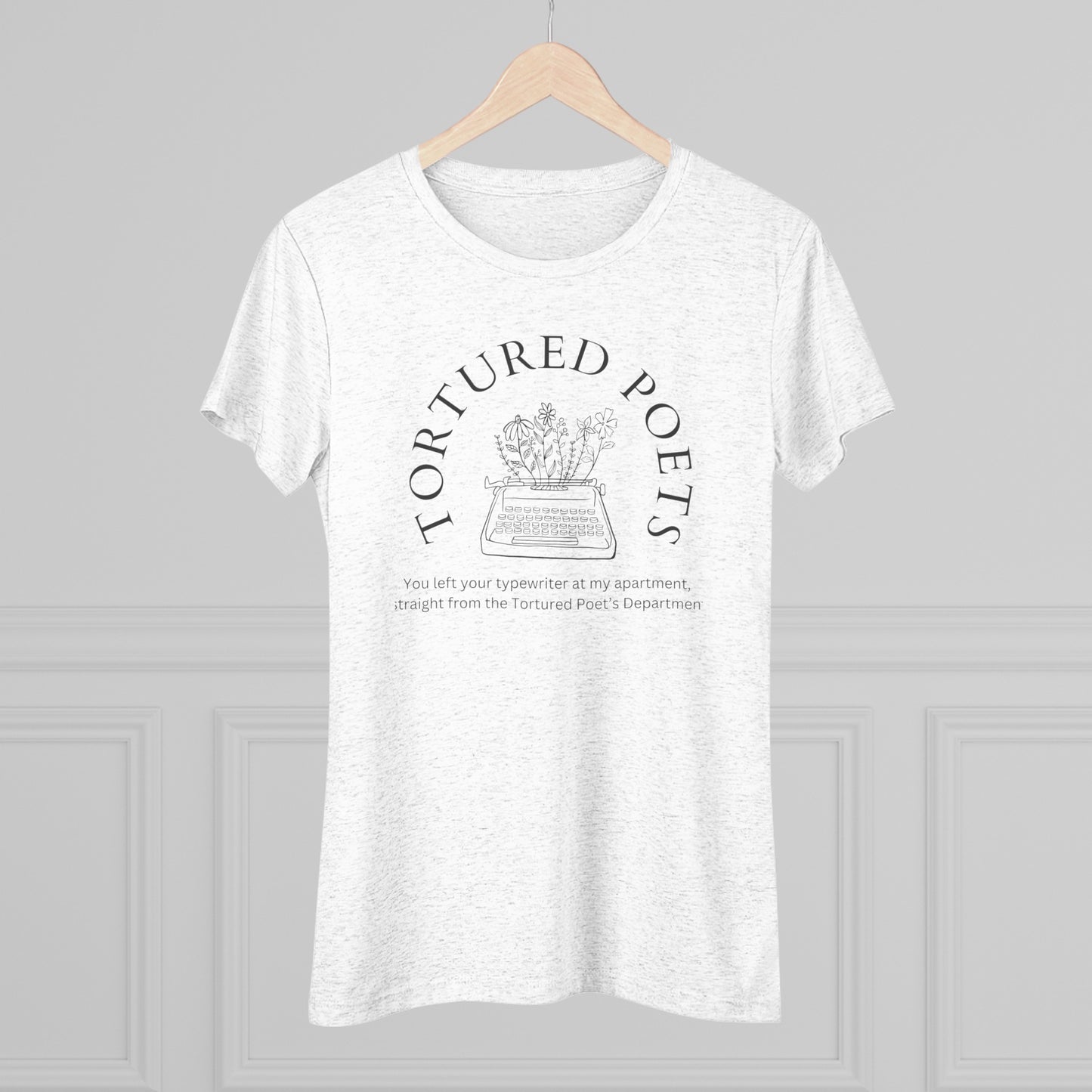 TTPD Typewriter Women's Triblend Tee