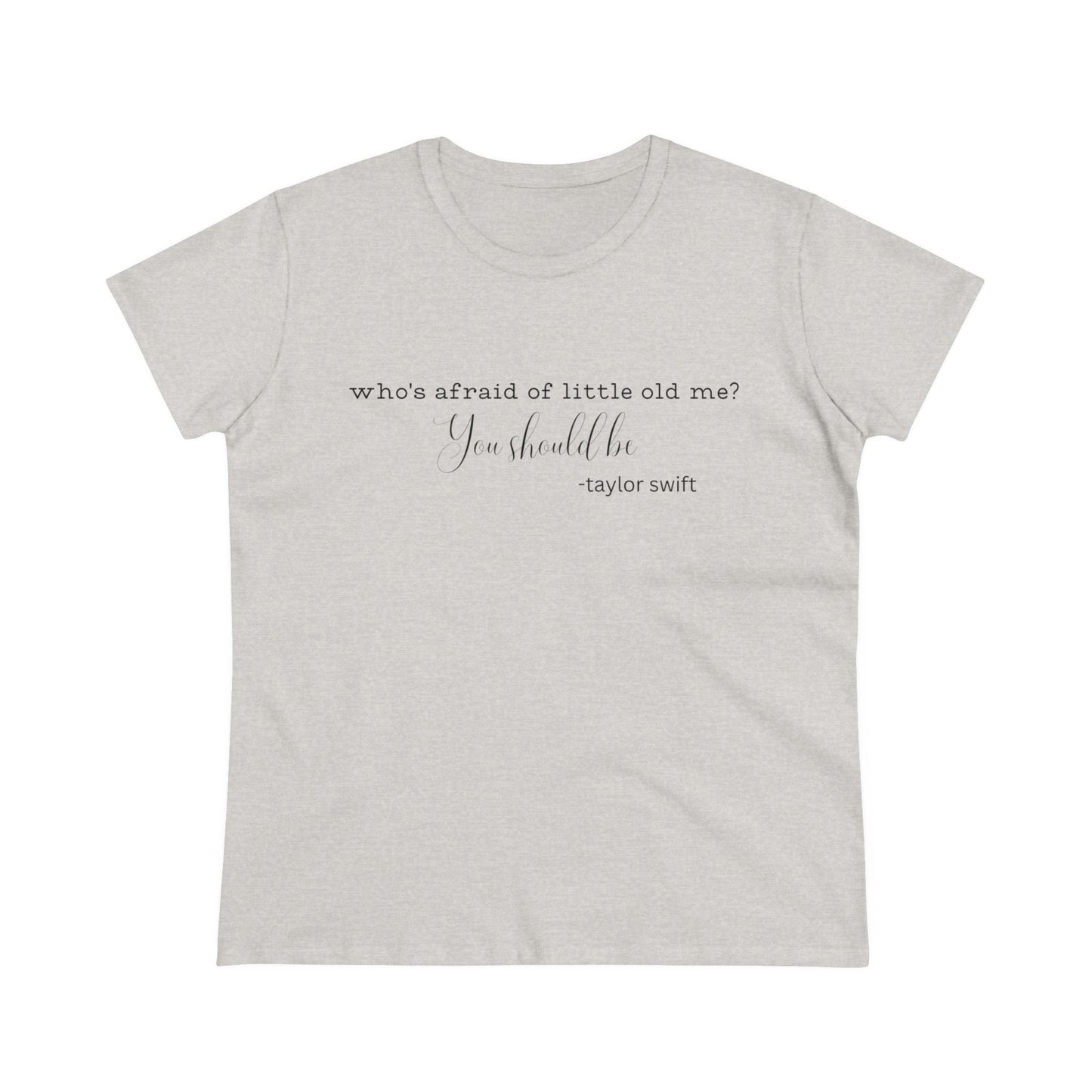 TTPD Who's Afraid... Women's Midweight Cotton Tee