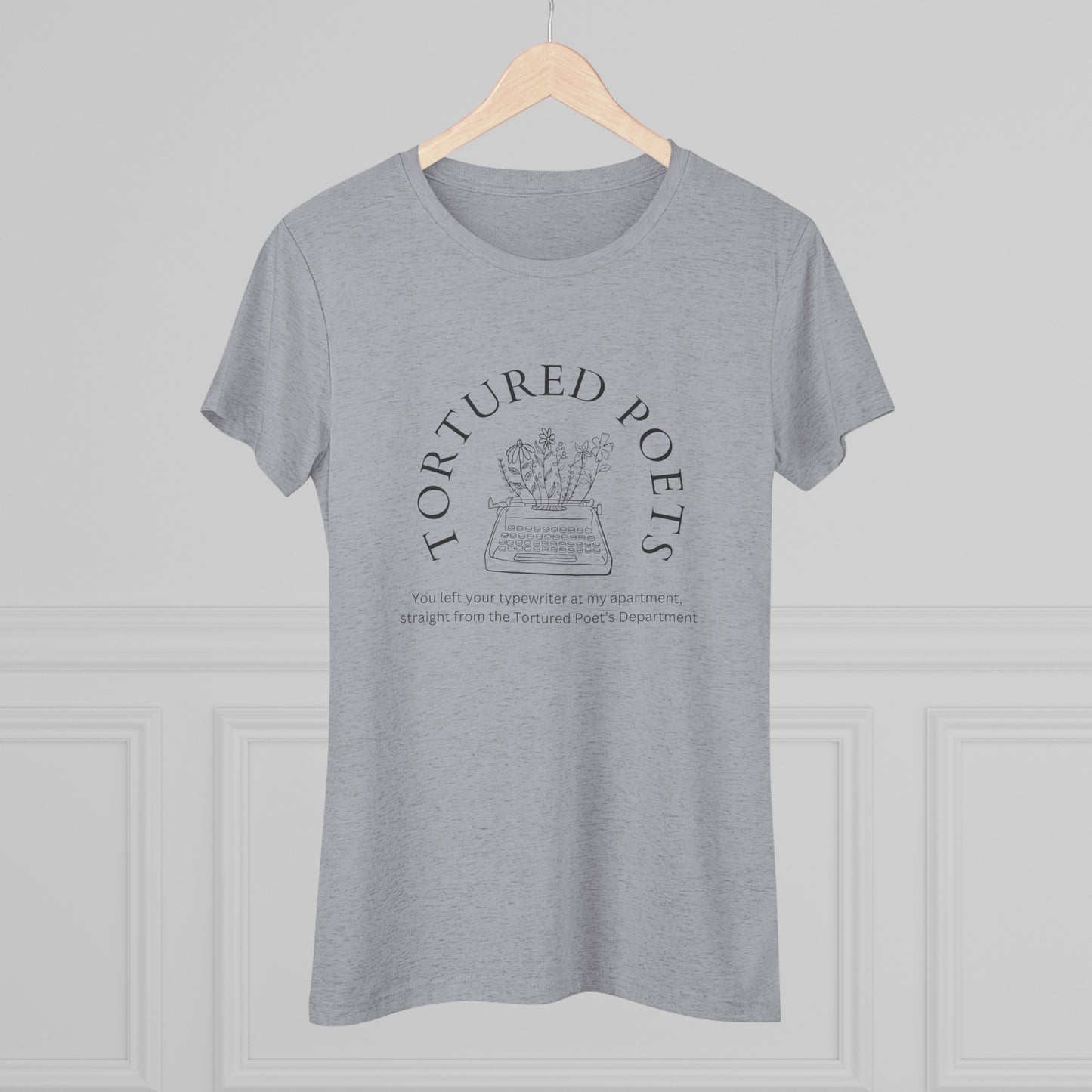 TTPD Typewriter Women's Triblend Tee