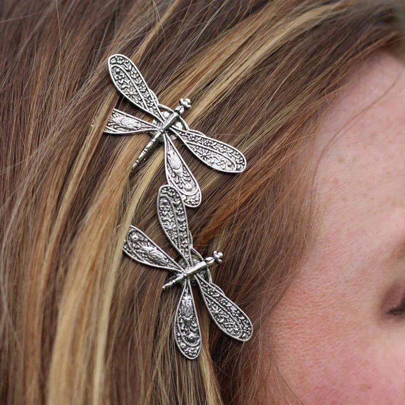 Vintage Rustic Swallow Bobby Pins Wedding Hair Accessories Bijoux Jewelry