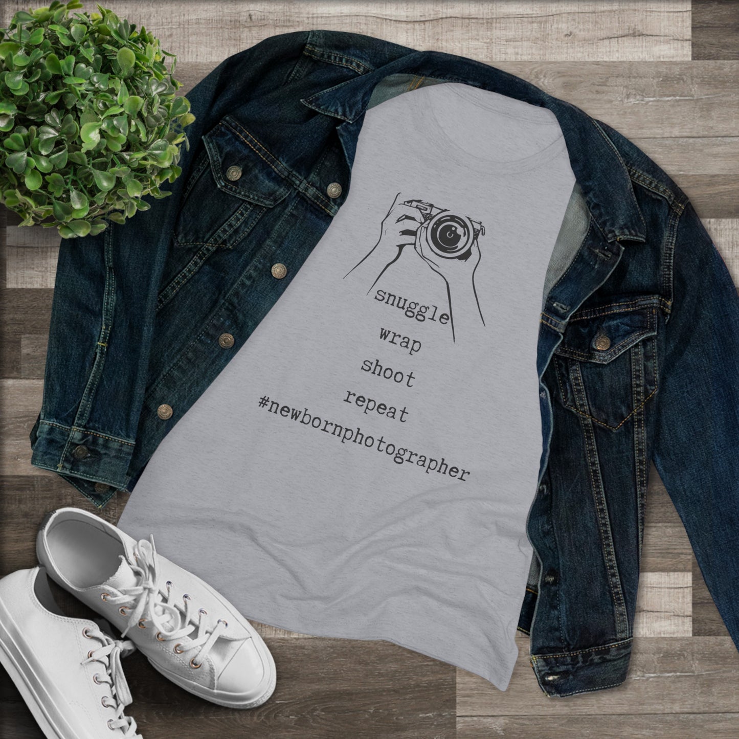 #NewbornPhotographer  Women's Triblend Tee