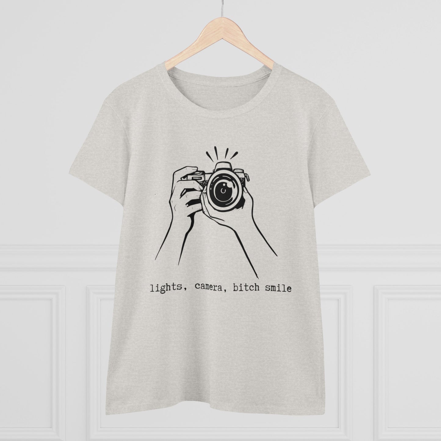TTPD Lights, Camera, B*tch Women's Midweight Cotton Tee