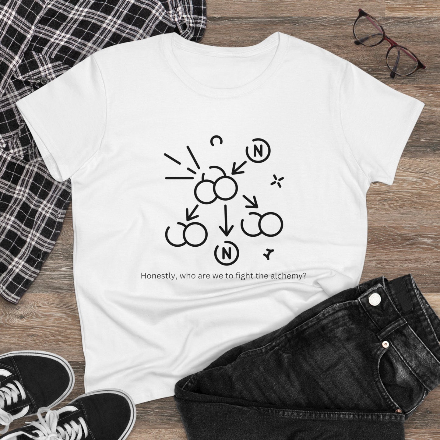 TTPD Alchemy Molecules Women's Midweight Cotton Tee