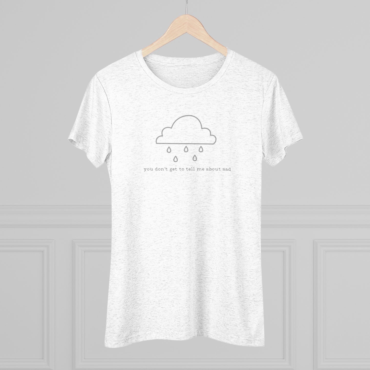 TTPD Sad Women's Triblend Cotton Tee