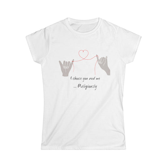 TTPD Choose You Religiously Women's Midweight Cotton Tee