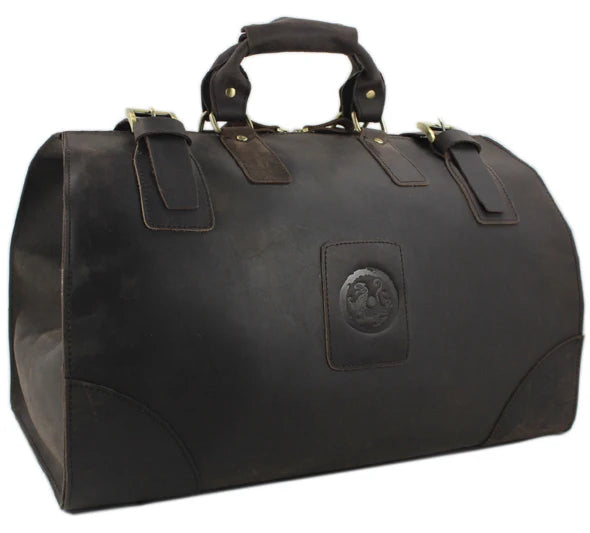 MUNUKI Vintage Crazy Horse Genuine Leather Travel bag Large Luggage bag men Leather duffle bag Large Weekend Bag Tote BigMUNUKI Vintage Crazy Horse Genuine Leather Travel bag  Large Luggage bA Beautiful Vintage Life
