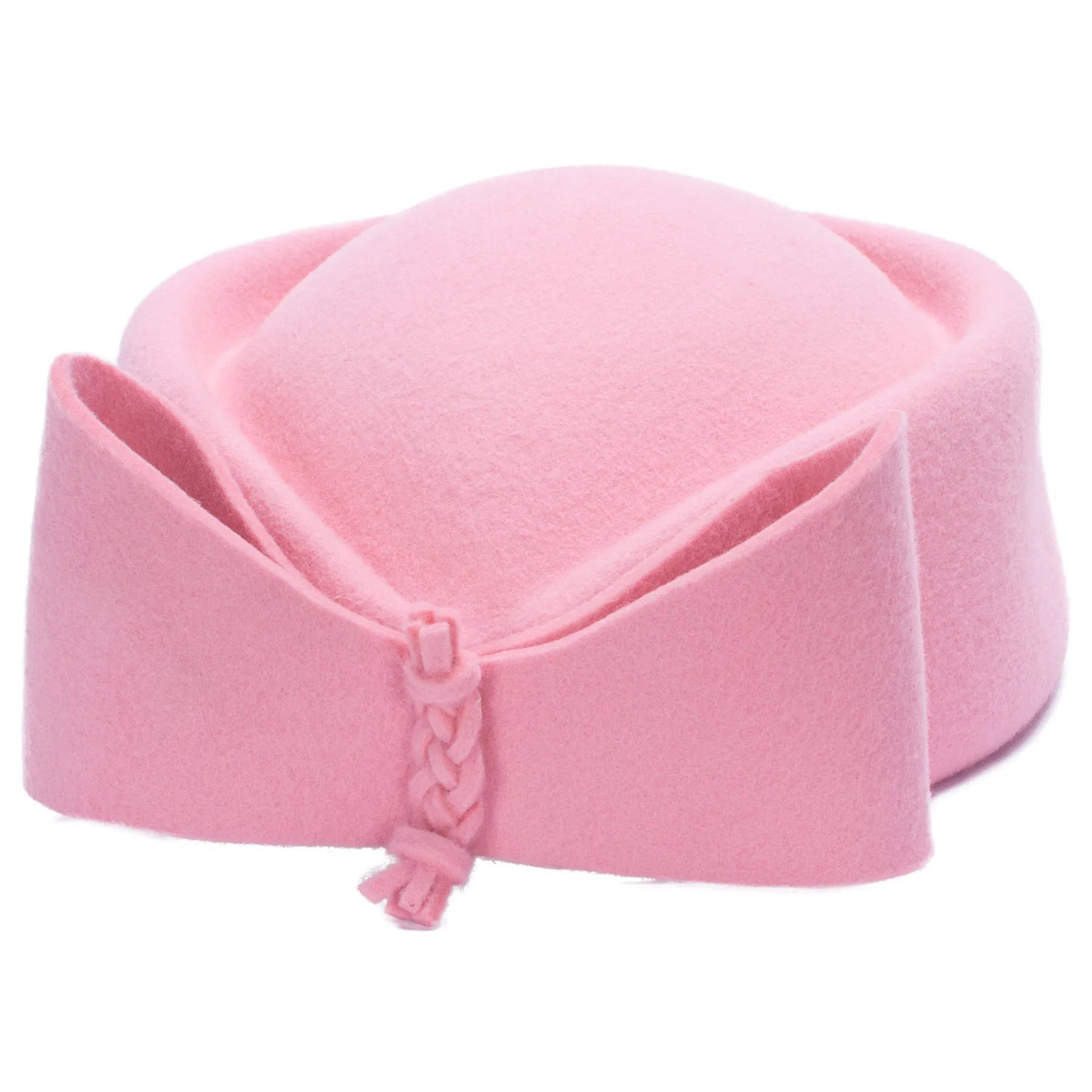 Pillbox Hat Top Fancy Wool Felt Hat Cocktail Racing Party Wedding Church A253Lawliet Teardrop  Fascinator Women Vintage Look Pillbox Hat Top Fancy A Beautiful Vintage Life