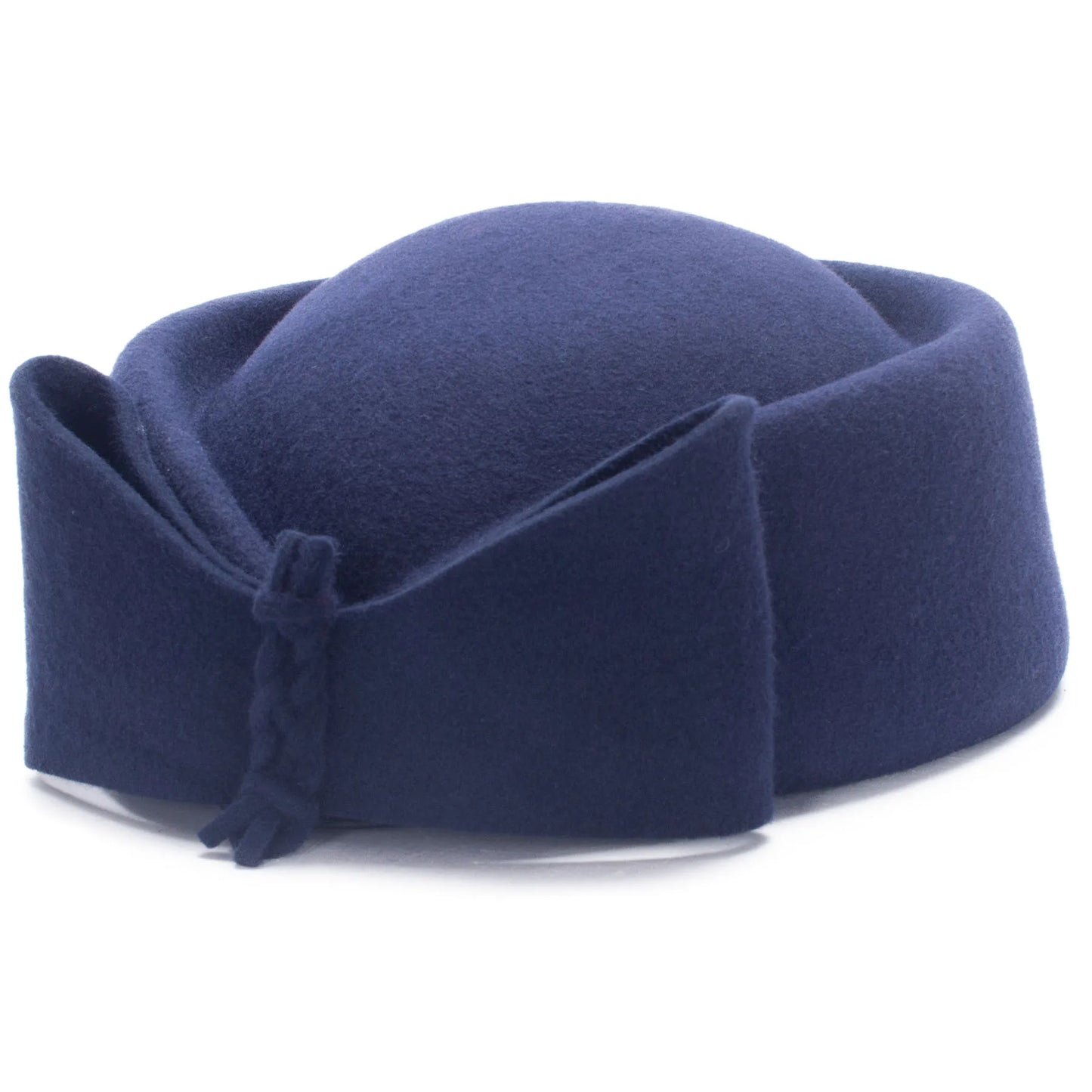 Pillbox Hat Top Fancy Wool Felt Hat Cocktail Racing Party Wedding Church A253Lawliet Teardrop  Fascinator Women Vintage Look Pillbox Hat Top Fancy A Beautiful Vintage Life