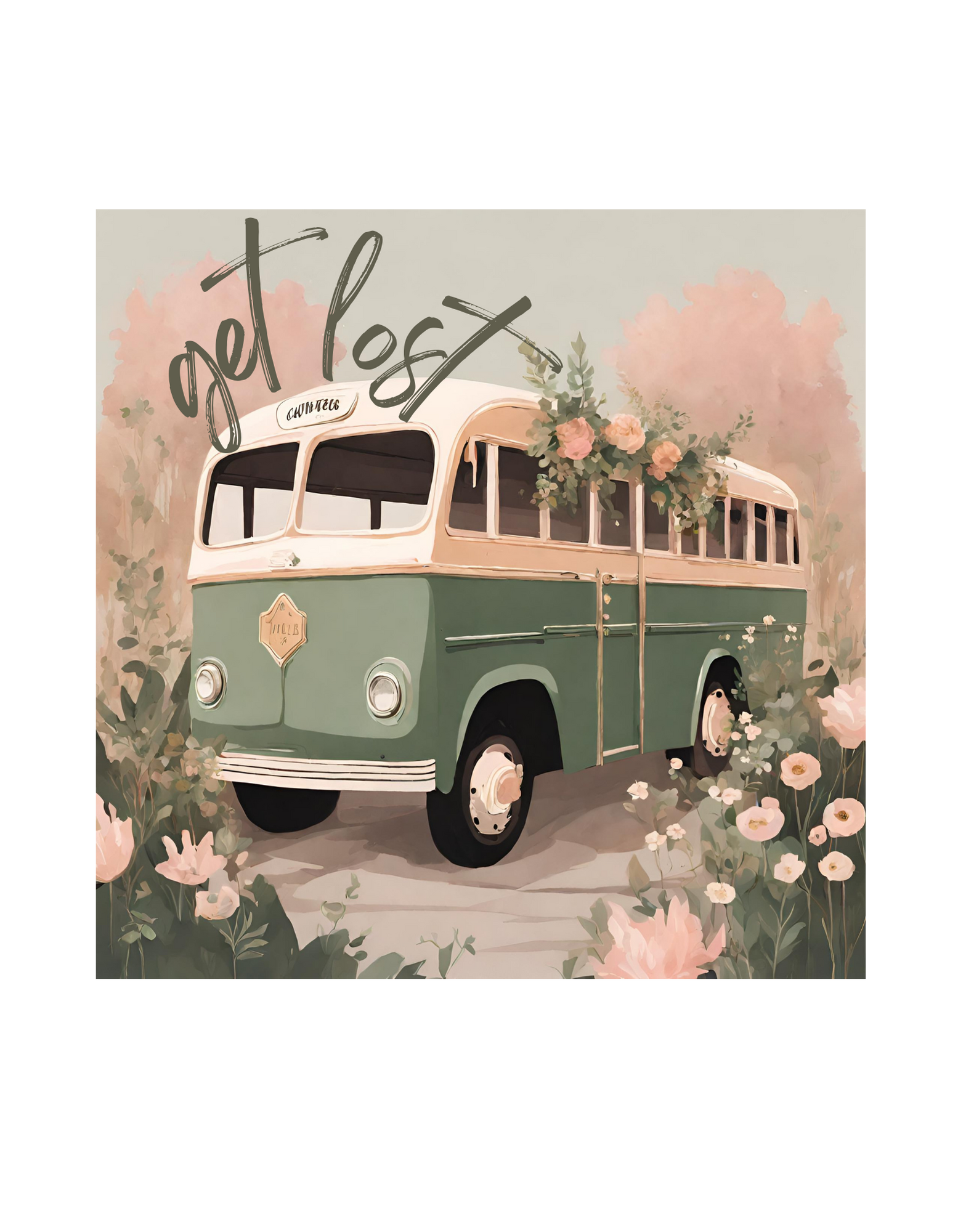 Tee ShirtSoftstyle Tee "Women's Softstyle Tee "Get Lost"A Beautiful Vintage Life